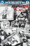 Cover Thumbnail for Harley Quinn (2016 series) #1 [Heroes & Fantasies Tyler Kirkham Black and White Cover]