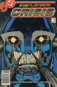 Cover for Crisis on Infinite Earths (DC, 1985 series) #6 [Canadian]
