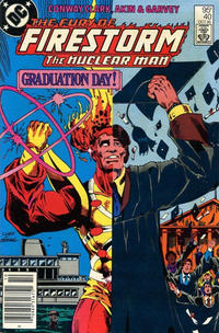 Cover for The Fury of Firestorm (DC, 1982 series) #40 [Canadian]