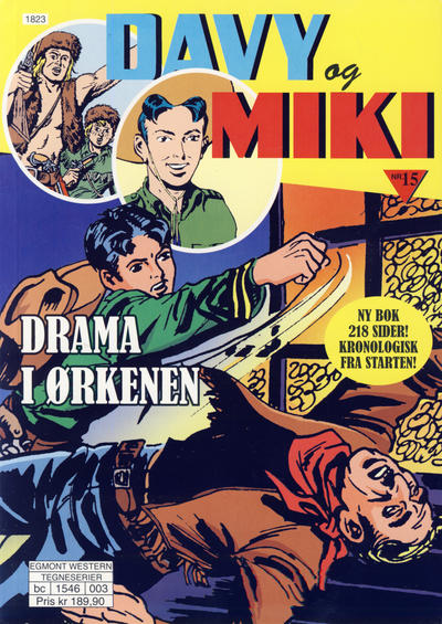 Cover for Davy og Miki (Hjemmet / Egmont, 2014 series) #15