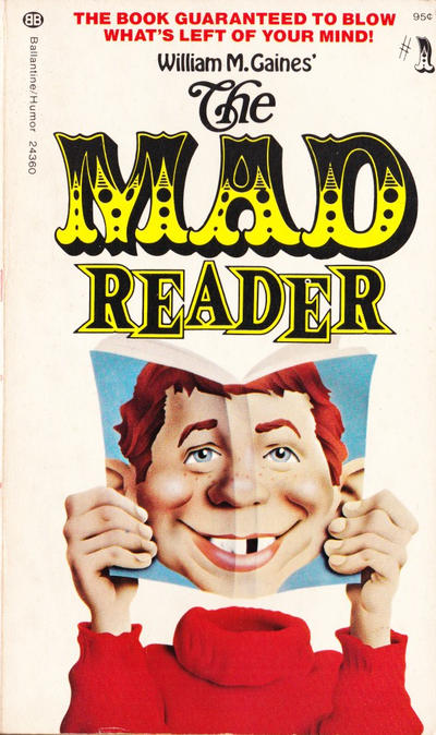 Cover for The Mad Reader (Ballantine Books, 1954 series) #24360 (1)