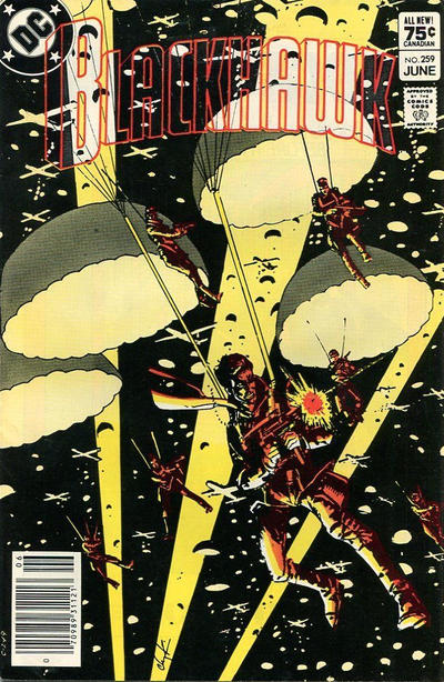 Cover for Blackhawk (DC, 1957 series) #259 [Canadian]