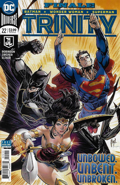 Cover for Trinity (DC, 2016 series) #22 [Guillem March Cover]
