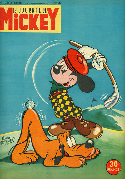 Cover for Le Journal de Mickey (Hachette, 1952 series) #96
