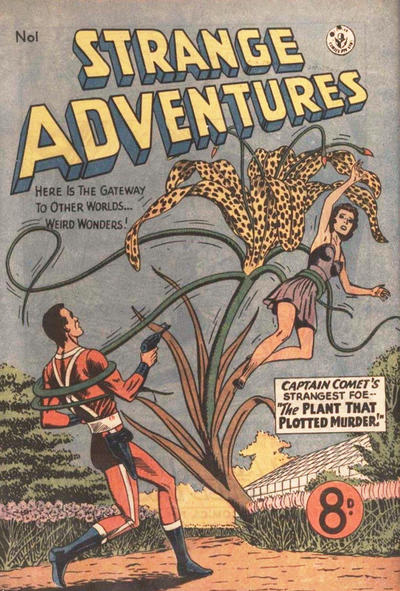 Cover for Strange Adventures (K. G. Murray, 1954 series) #1