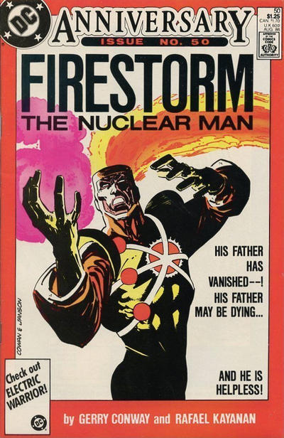 Cover for The Fury of Firestorm (DC, 1982 series) #50 [Direct]