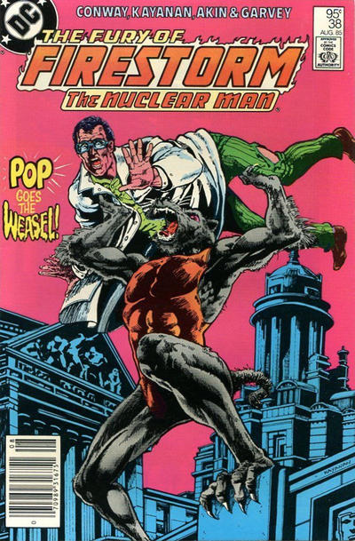Cover for The Fury of Firestorm (DC, 1982 series) #38 [Canadian]