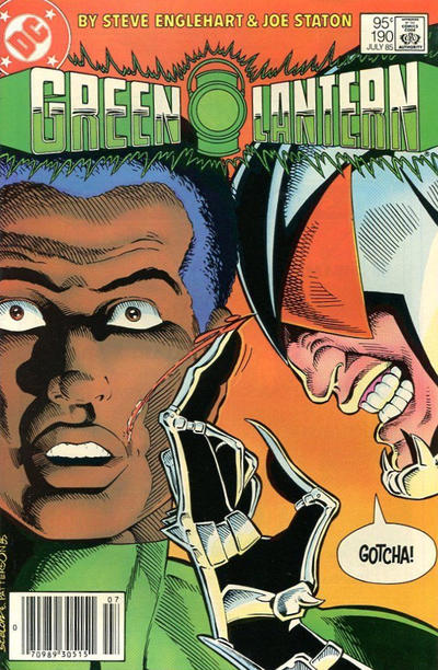 Cover for Green Lantern (DC, 1960 series) #190 [Canadian]
