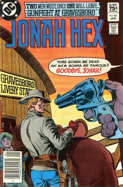 Cover for Jonah Hex (DC, 1977 series) #68 [Canadian]