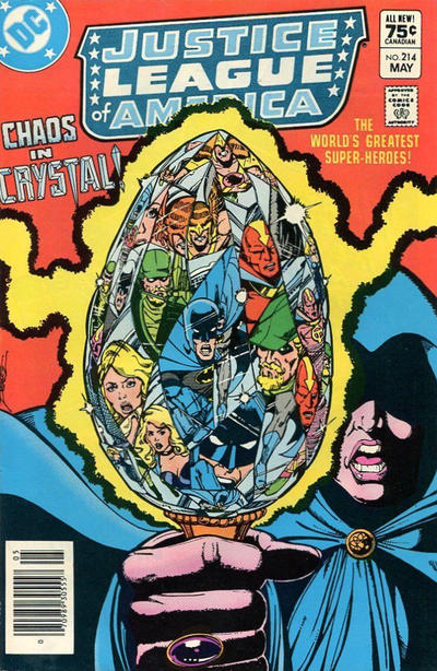 Cover for Justice League of America (DC, 1960 series) #214 [Canadian]
