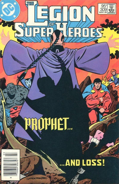 Cover for The Legion of Super-Heroes (DC, 1980 series) #309 [Canadian]