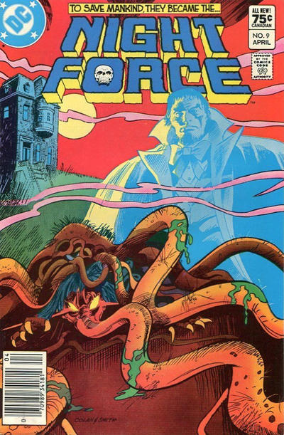 Cover for The Night Force (DC, 1982 series) #9 [Canadian]