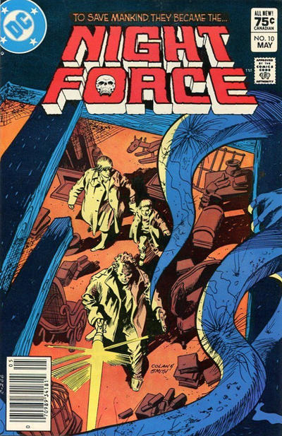 Cover for The Night Force (DC, 1982 series) #10 [Canadian]