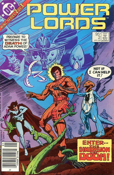 Cover for Power Lords (DC, 1983 series) #2 [Canadian]