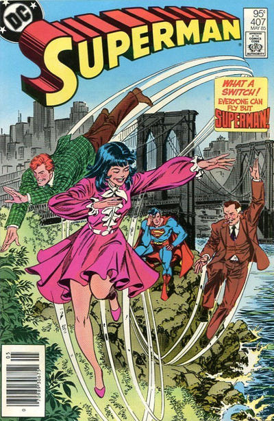 Cover for Superman (DC, 1939 series) #407 [Canadian]