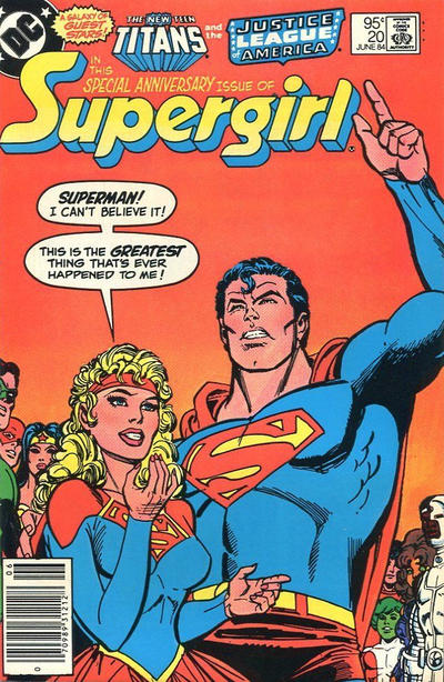 Cover for Supergirl (DC, 1983 series) #20 [Canadian]