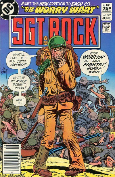 Cover for Sgt. Rock (DC, 1977 series) #377 [Canadian]