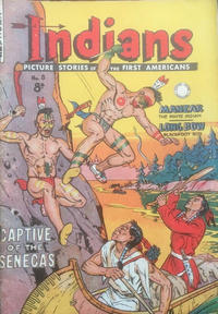 Cover Thumbnail for Indians (H. John Edwards, 1950 ? series) #8