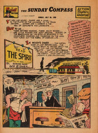 Cover Thumbnail for The Spirit (Register and Tribune Syndicate, 1940 series) #7/30/1950 [Compass]