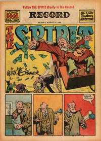 Cover for The Spirit (Register and Tribune Syndicate, 1940 series) #3/21/1943