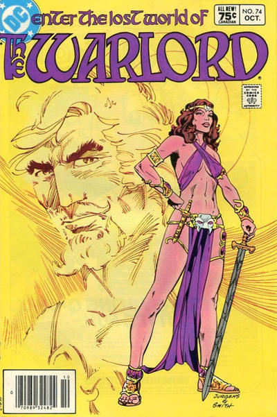 Cover for Warlord (DC, 1976 series) #74 [Canadian]