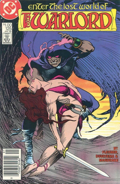Cover for Warlord (DC, 1976 series) #125 [Canadian]