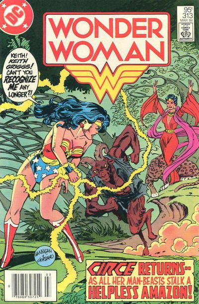 Cover for Wonder Woman (DC, 1942 series) #313 [Canadian]