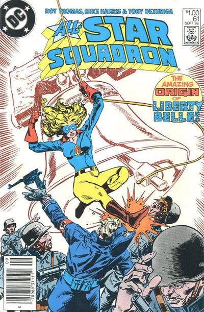Cover for All-Star Squadron (DC, 1981 series) #61 [Canadian]