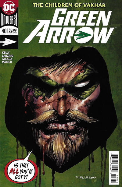 Cover for Green Arrow (DC, 2016 series) #40 [Tyler Kirkham Cover]