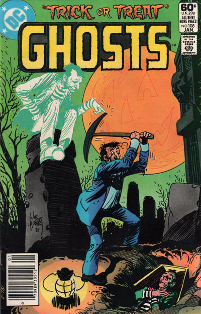 Cover for Ghosts (DC, 1971 series) #108 [Newsstand]