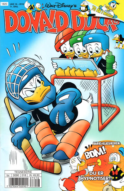 Cover for Donald Duck & Co (Hjemmet / Egmont, 1948 series) #18/2018