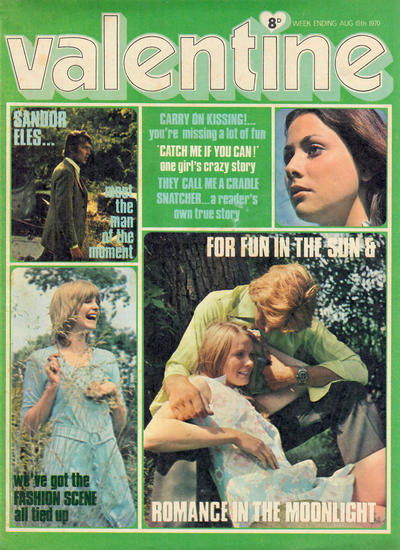 Cover for Valentine (IPC, 1957 series) #15 August 1970