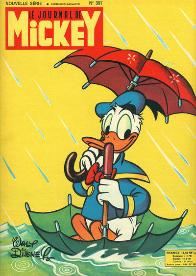 Cover for Le Journal de Mickey (Hachette, 1952 series) #397