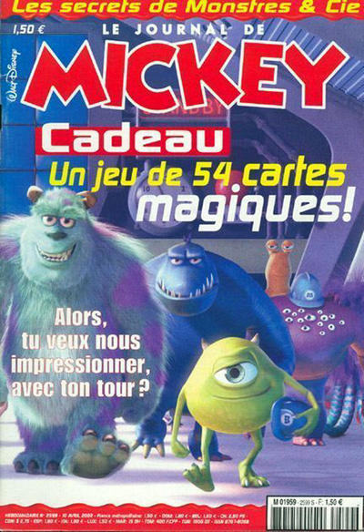 Cover for Le Journal de Mickey (Hachette, 1952 series) #2599