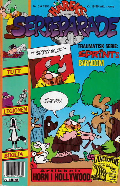 Cover for Håreks Serieparade (Semic, 1989 series) #5/1991