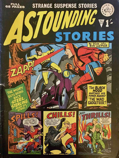 Cover for Astounding Stories (Alan Class, 1966 series) #53
