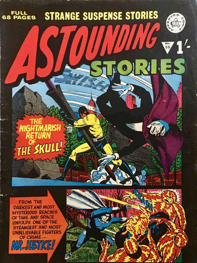 Cover for Astounding Stories (Alan Class, 1966 series) #55