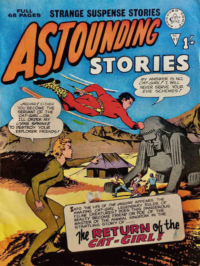 Cover for Astounding Stories (Alan Class, 1966 series) #57