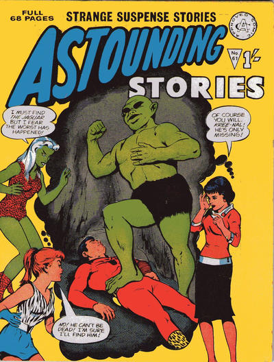 Cover for Astounding Stories (Alan Class, 1966 series) #61