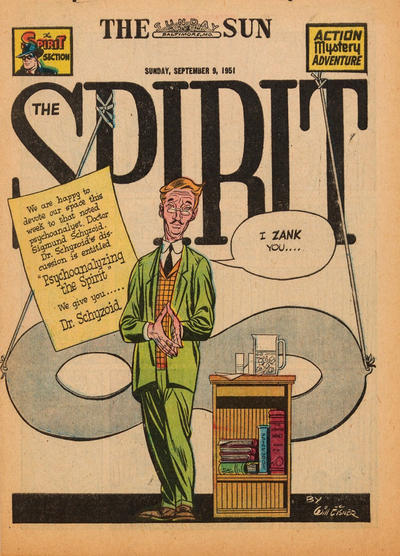 Cover for The Spirit (Register and Tribune Syndicate, 1940 series) #9/9/1951
