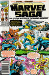 Cover for The Marvel Saga the Official History of the Marvel Universe (Marvel, 1985 series) #16 [Newsstand]