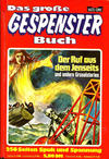 Cover for Das große Gespenster Buch (Bastei Verlag, 1978 ? series) #1