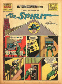 Cover Thumbnail for The Spirit (Register and Tribune Syndicate, 1940 series) #11/14/1943 [Syracuse [NY] Herald American edition]
