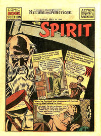 Cover for The Spirit (Register and Tribune Syndicate, 1940 series) #7/15/1945 [Syracuse [NY] Herald American edition]