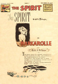 Cover Thumbnail for The Spirit (Register and Tribune Syndicate, 1940 series) #7/18/1948