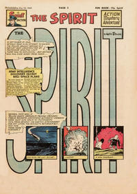 Cover for The Spirit (Register and Tribune Syndicate, 1940 series) #5/22/1949 [Philadelphia Bulletin Edition]