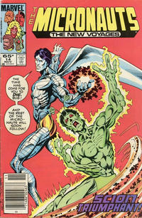 Cover Thumbnail for Micronauts (Marvel, 1984 series) #14 [Newsstand]
