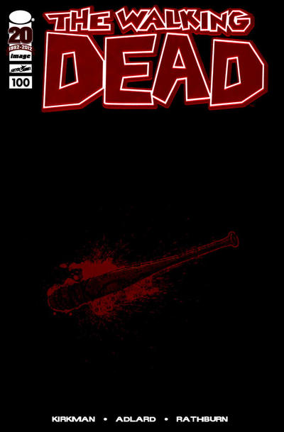 Cover for The Walking Dead (Image, 2003 series) #100 [Retailer Appreciation Lucielle Red Foil]