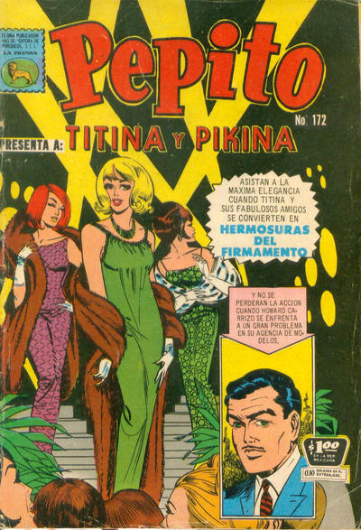 Cover for Pepito (Editora de Periódicos, S. C. L. "La Prensa", 1952 series) #172