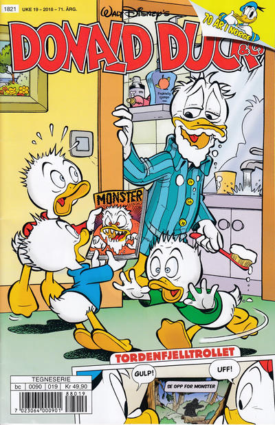 Cover for Donald Duck & Co (Hjemmet / Egmont, 1948 series) #19/2018